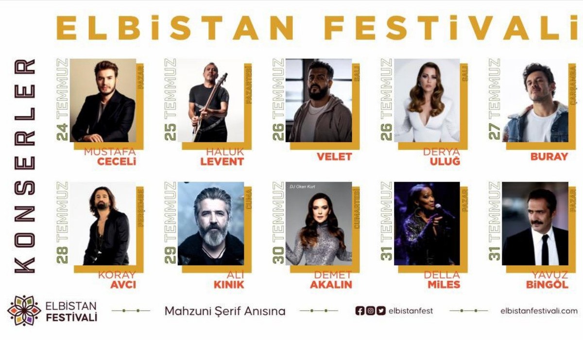 Kahramanmaraş Elbistan Kültür Sanat Festivali