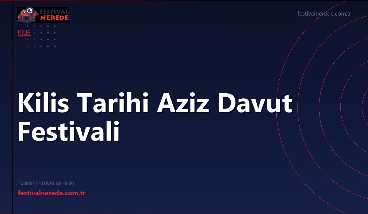 Kilis Tarihi Aziz Davut Festivali