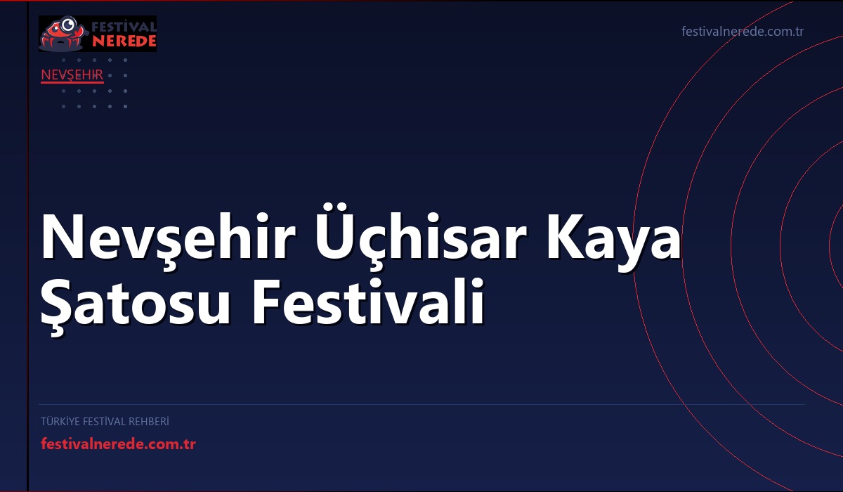 Nevşehir Üçhisar Kaya Şatosu Festivali