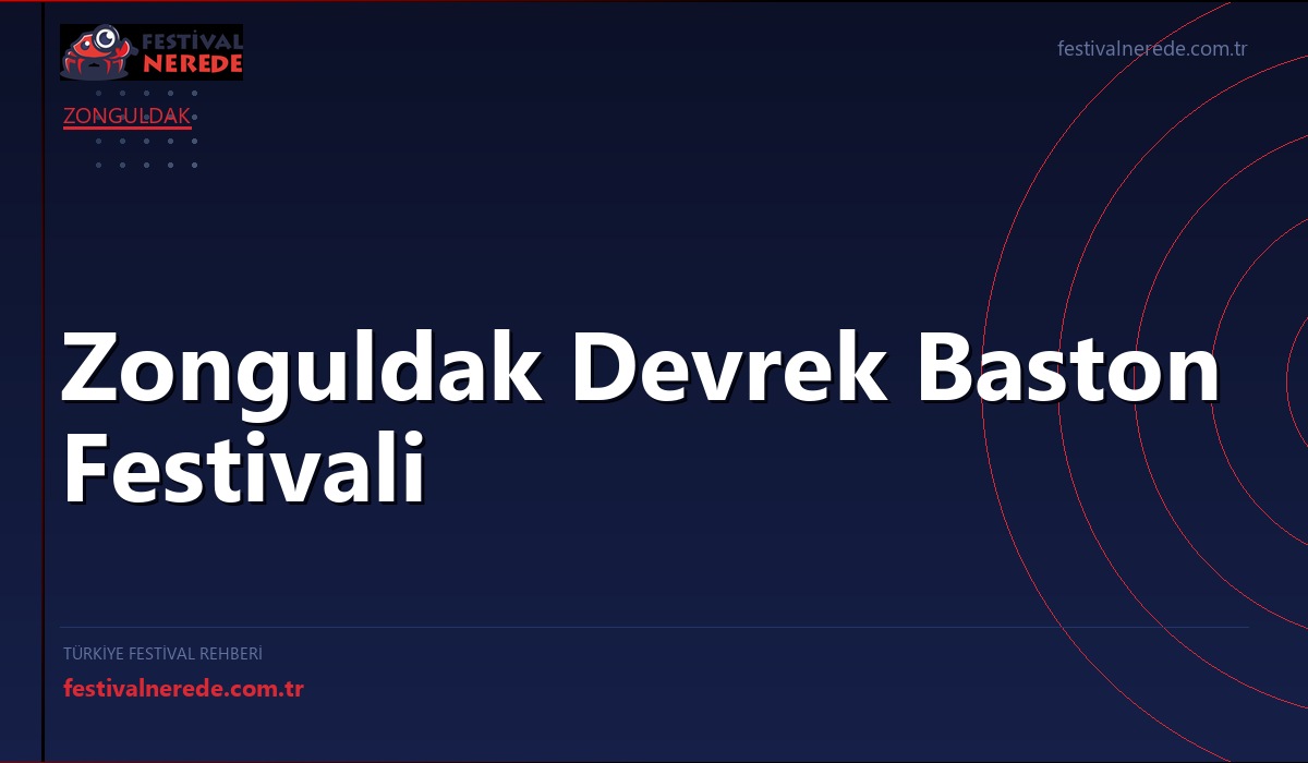 Zonguldak Devrek Baston Festivali
